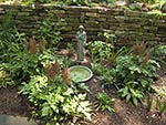 detail from perennial border